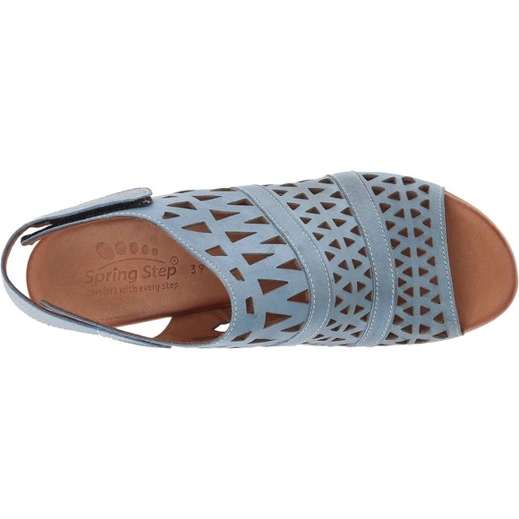 Spring Step Dorotha Block Heel Sandal - Size 9.5, Stylish Comfort - Picture 1 of 9